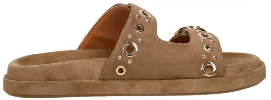 Mexx Toma Sikiel Slippers - Dames - Camel - Maat 37 - afbeelding 2 van 6