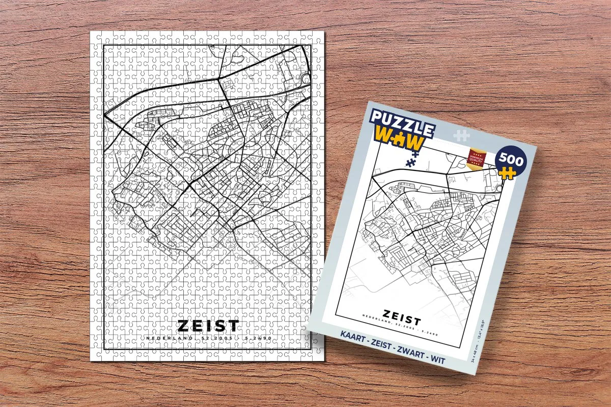 PuzzleWow Zeist Legpuzzel 500 Stuks - Multicolor