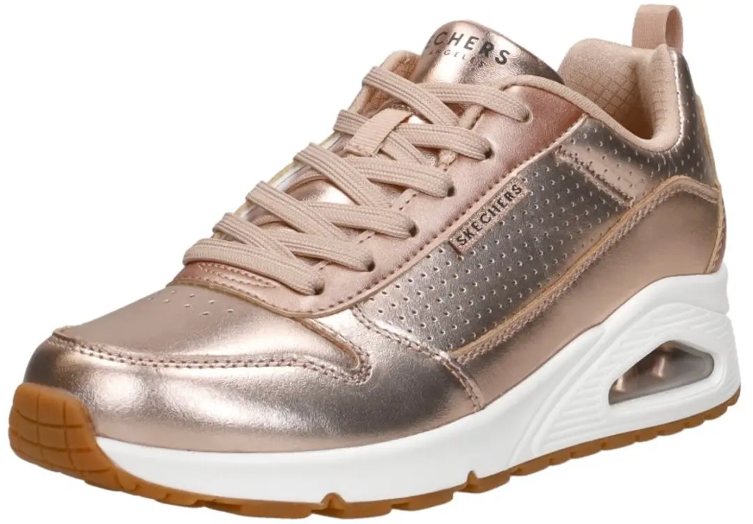 Skechers Uno Metallixs Dames Sneakers - Goud