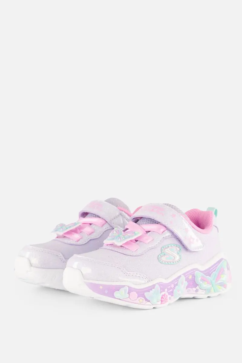 Skechers S LIGHTS\xAE-LIL BUTTERFLY BLISS Meisjes Sneakers