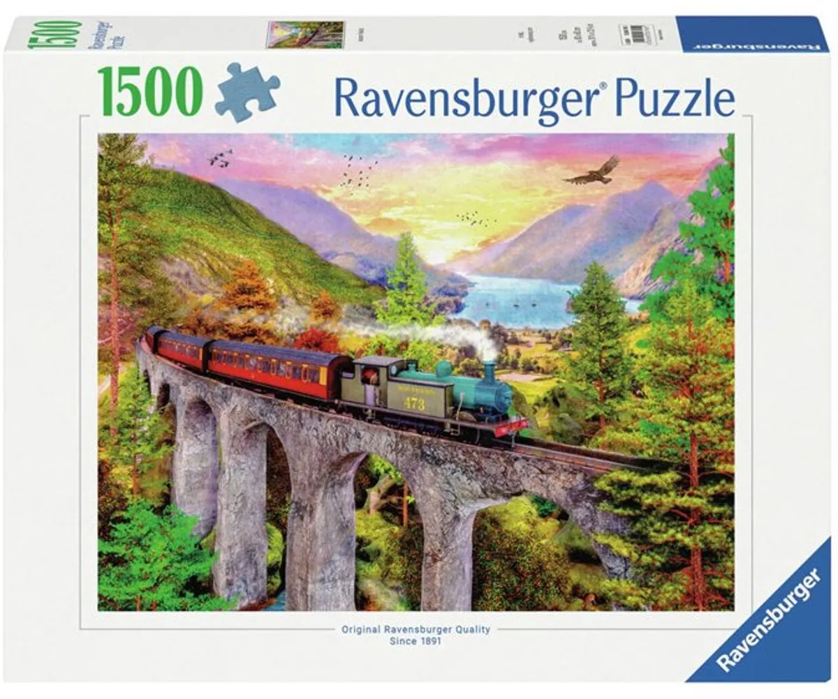 Ravensburger Trein in de Herfst Legpuzzel 1500 Stuks - 12000795