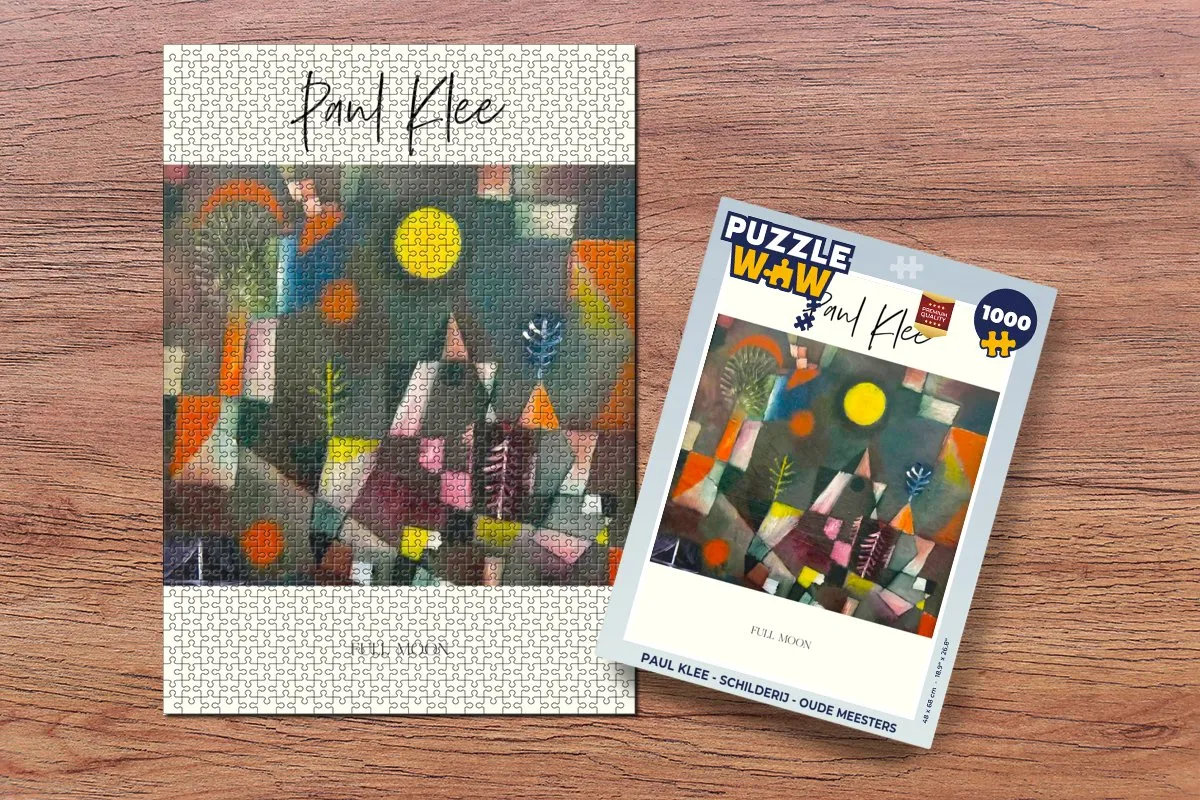 PuzzleWow Paul Klee Legpuzzel 1000 Stuks - Multicolor