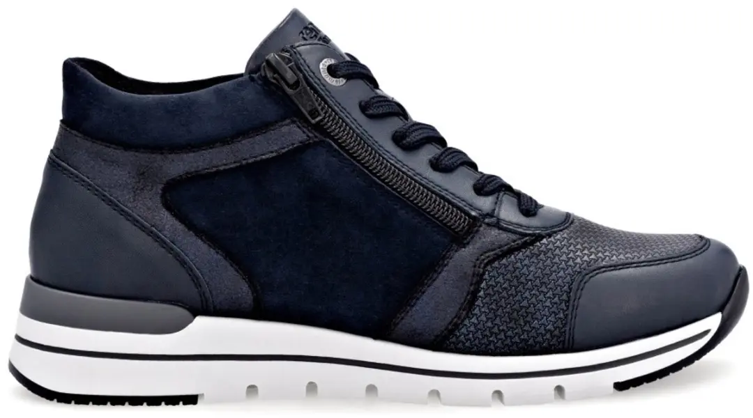 Remonte halfhoge sneakers schoenen R6776-14 rits veters maat 36