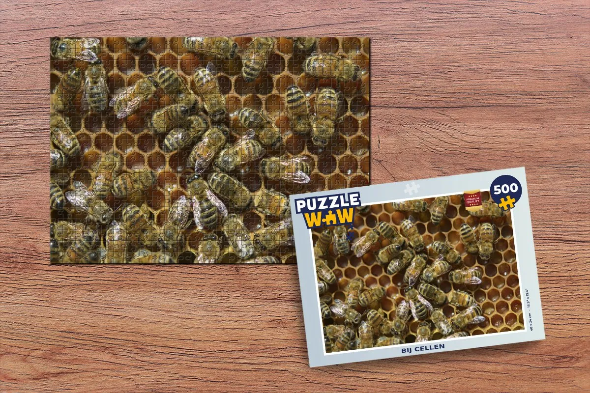 PuzzleWow Legpuzzel 500 Stuks - Multicolor