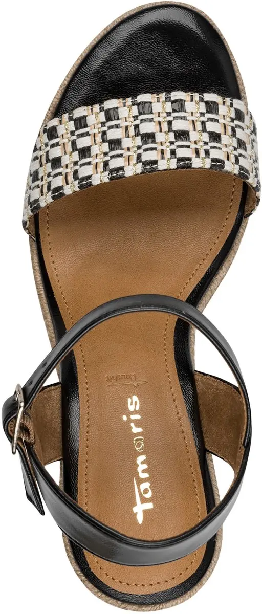 Tamaris Dames Sandalen 41 - Zwart