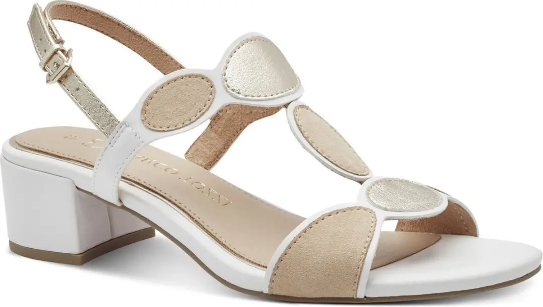 Marco Tozzi Dames Sandaal 2-28231-44 197 F-breedte Maat: 40 EU