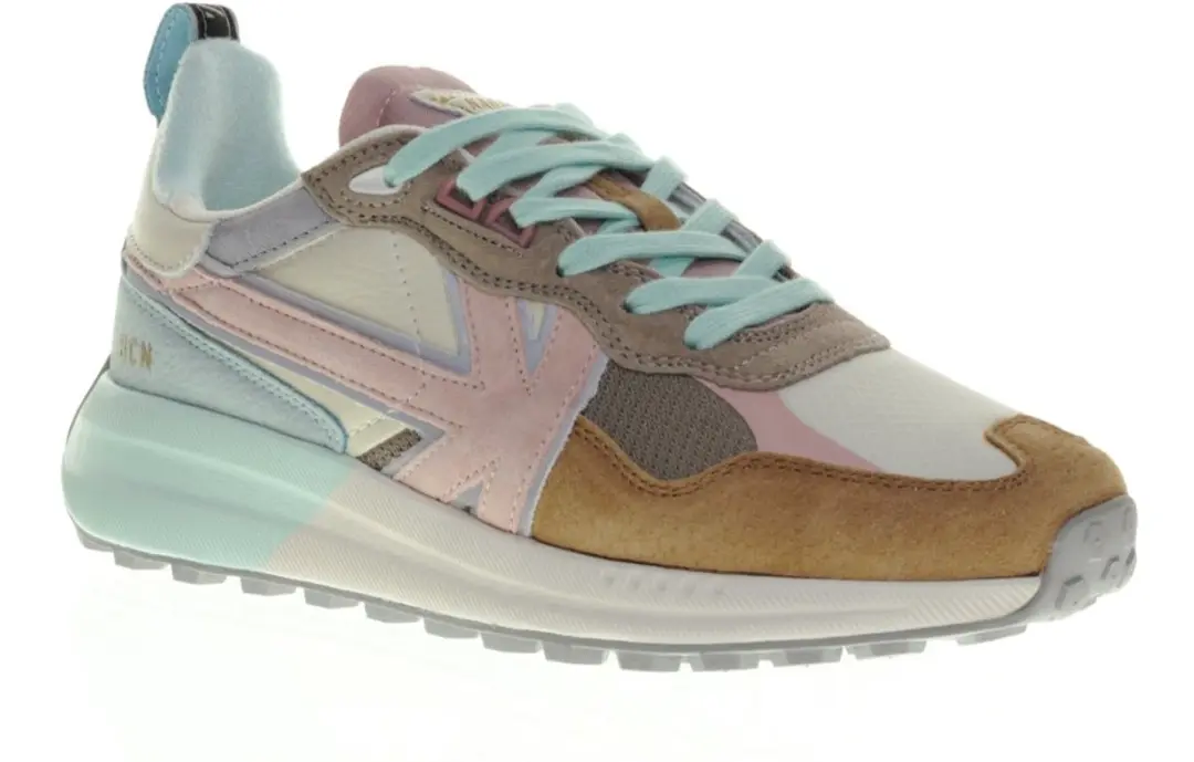 Kaotiko Tan Rose Multicolor Sneaker maat 42