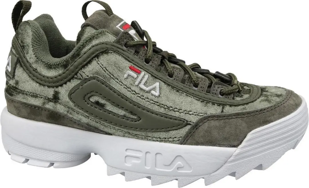 Fila Disruptor S Wmn Low  1010555-50I, Vrouwen, Groen, Sneakers maat: 36 EU