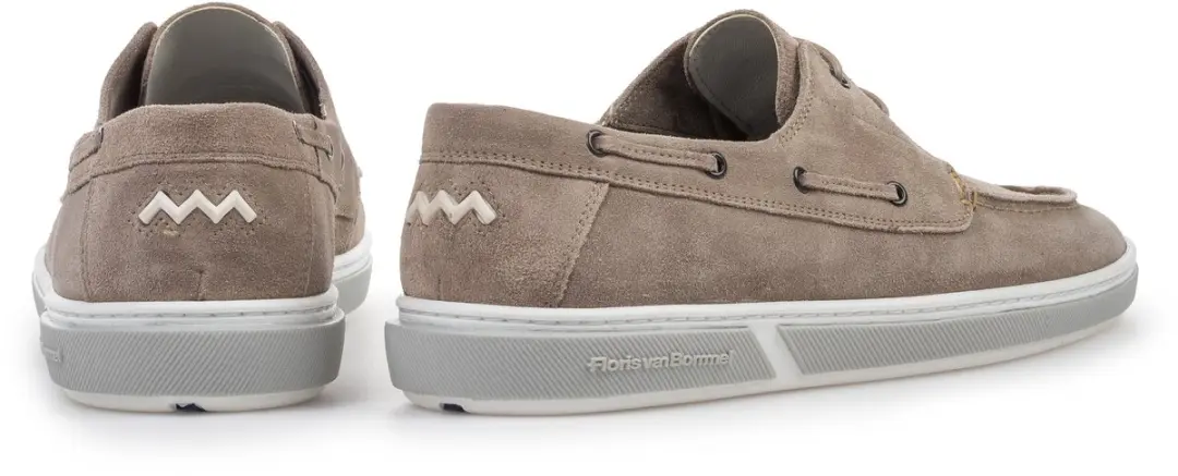Floris van Bommel DE BOOTER 01.02 Heren Sneakers - Taupe 43.5