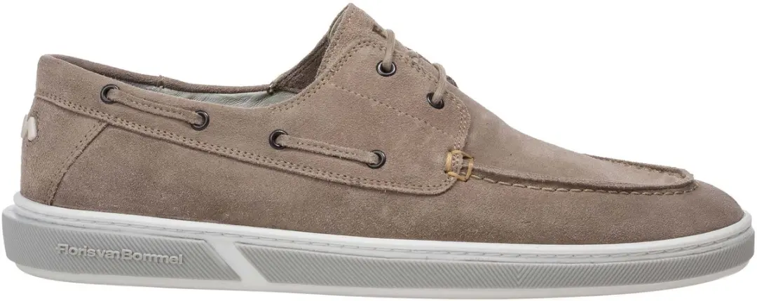 Floris van Bommel DE BOOTER 01.02 Heren Sneakers - Taupe 43.5