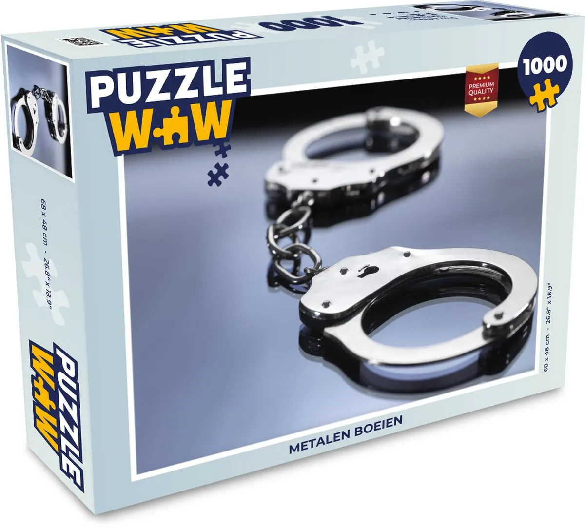 PuzzleWow Legpuzzel 1000 Stuks - Multicolor