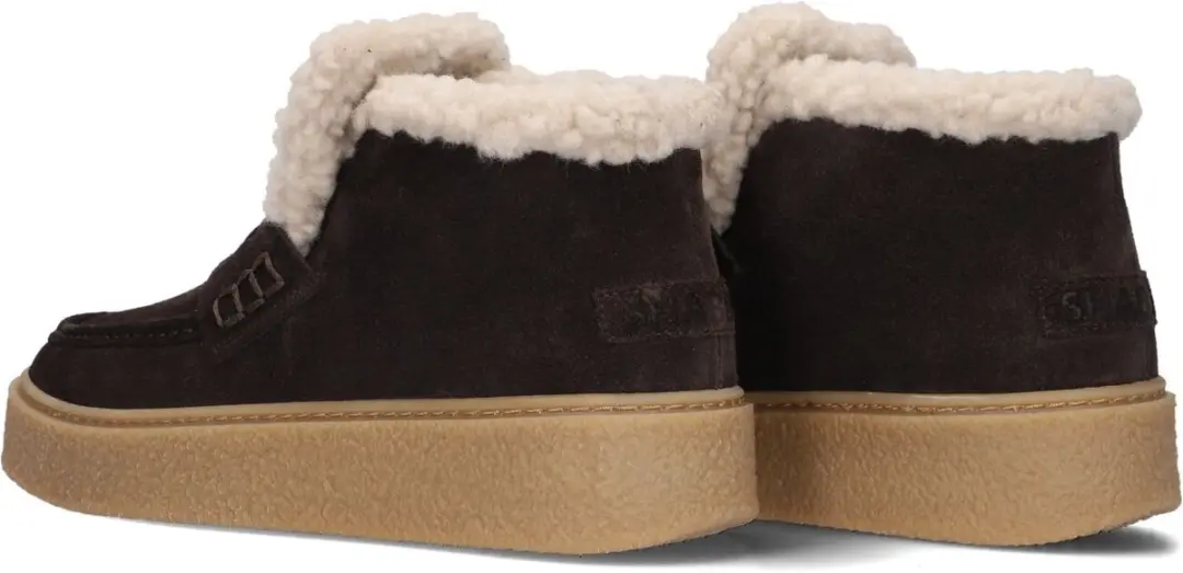 Shabbies Amsterdam Senna Anna Ankle Boot - Bruin - Maat 39