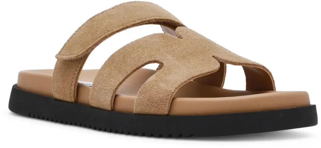 Steve Madden Missile-E Dames Slides - Bruin - Maat 36