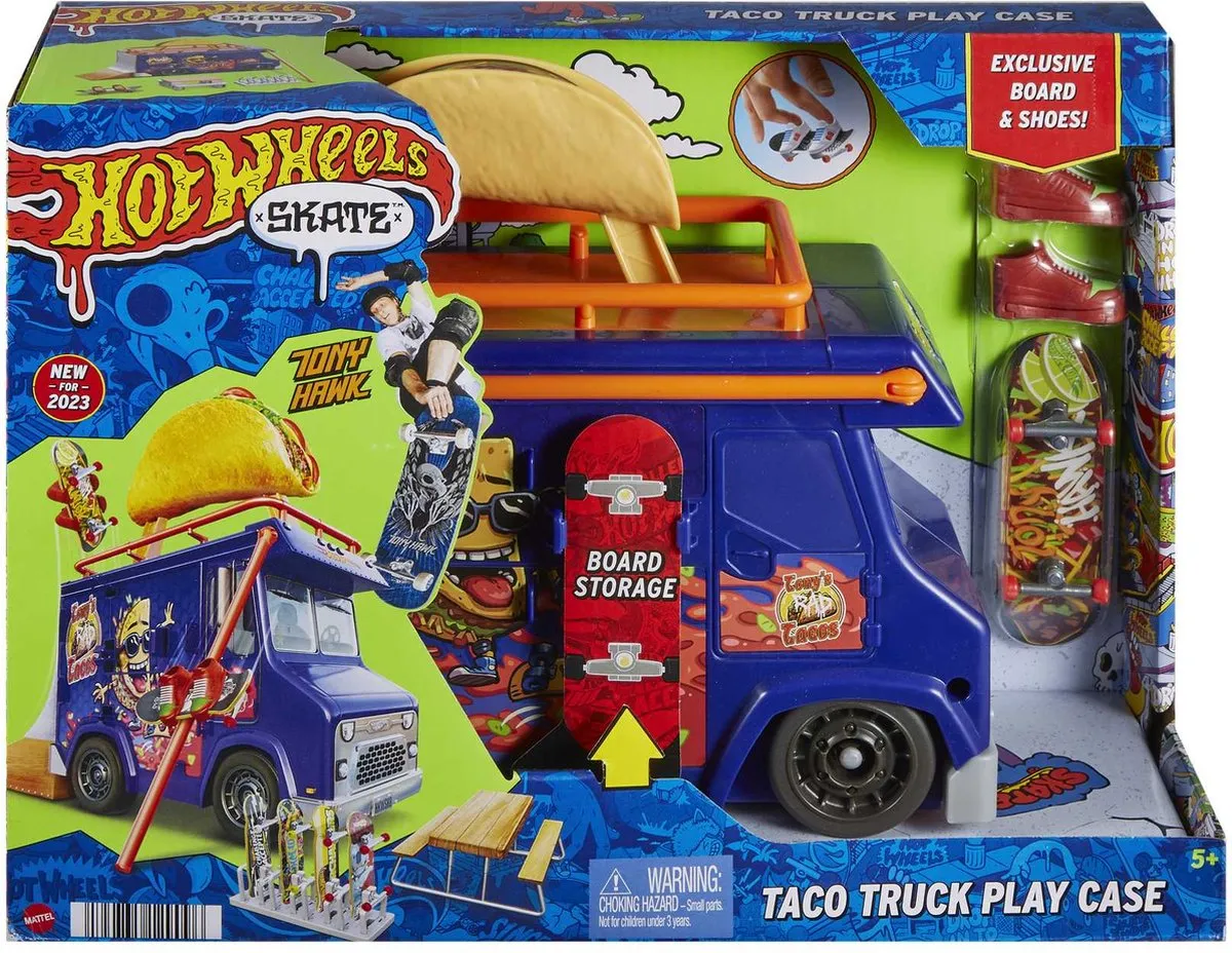 Hot Wheels Skate Tacotruck HMK00 - Speelgoedvoertuig Meerkleurig