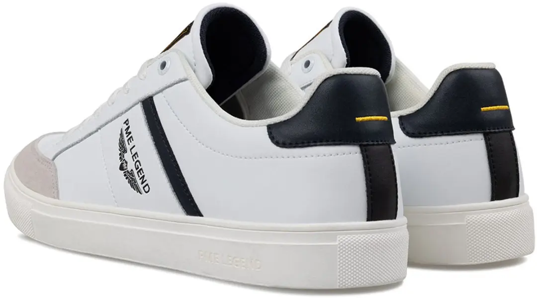 PME Legend Eclipse Heren Sneakers - Wit/Navy - Maat 45