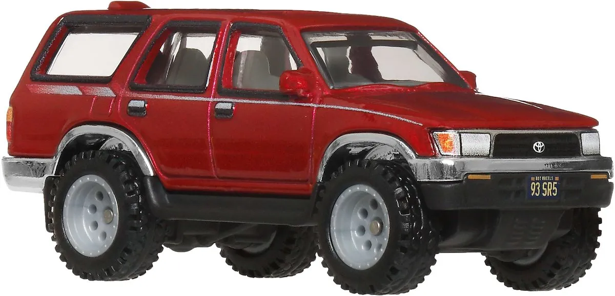 Hot Wheels Boulevard JHW18 1993 Toyota 4Runner - Rood - afbeelding 6 van 6