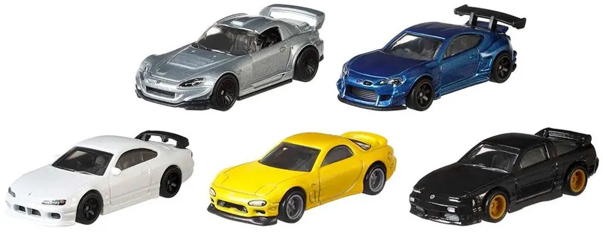 Hot Wheels Porsche 911 Junior 1:64 - Wit/Blauw