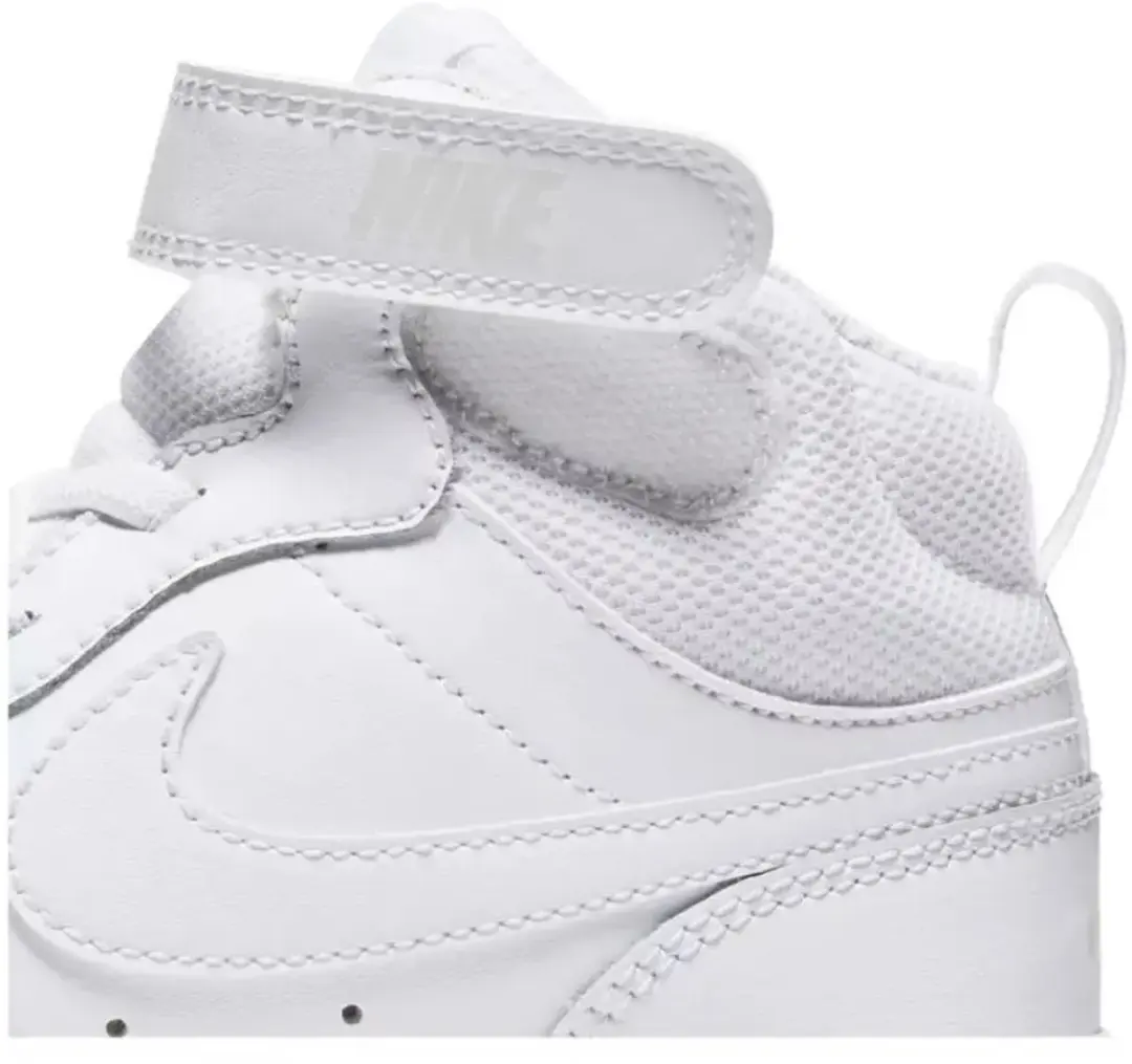 Nike Court Borough Mid 2 Kinderschoenen 31.5 - Wit