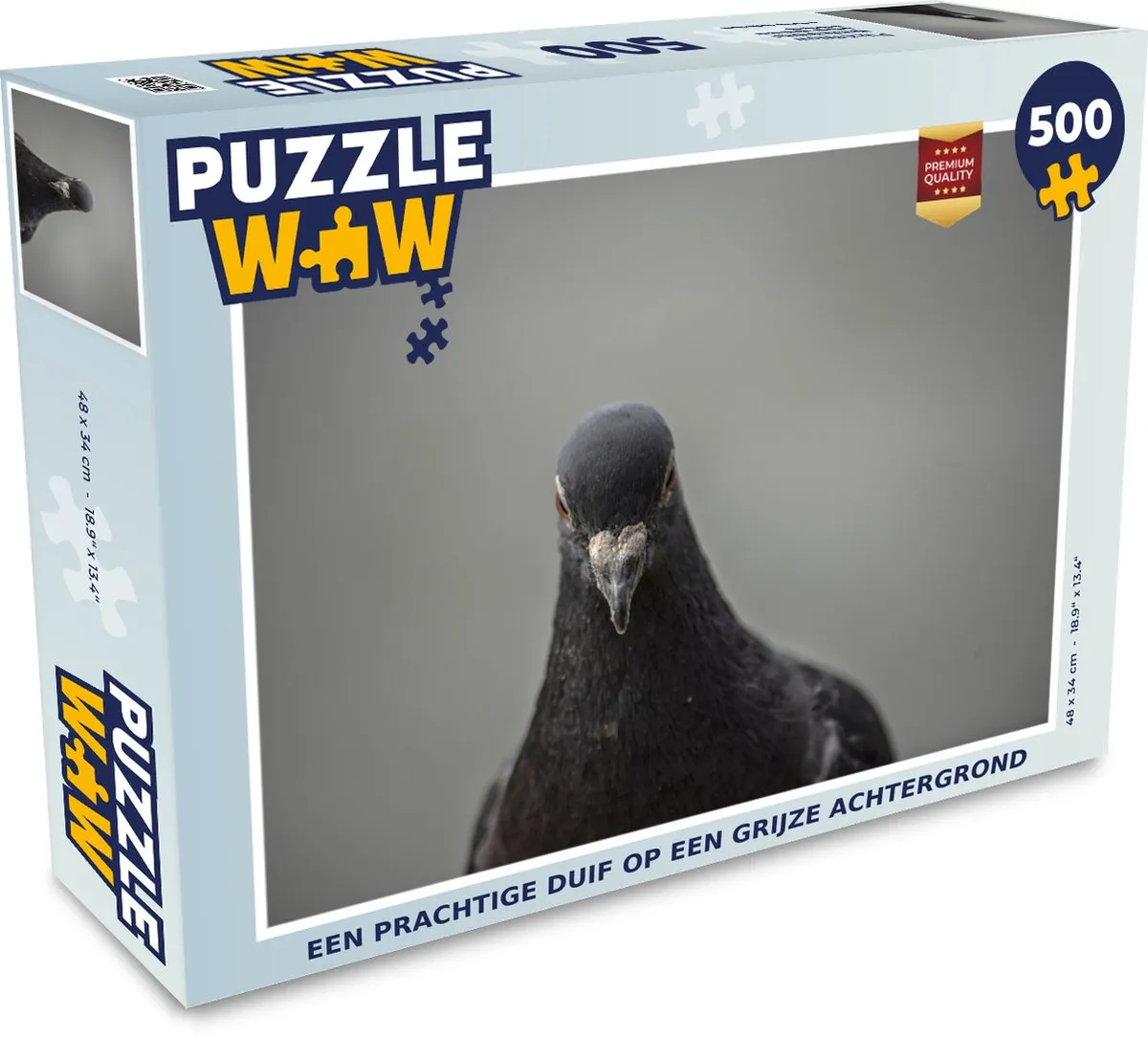 PuzzleWow Legpuzzel 500 Stuks - Multicolor
