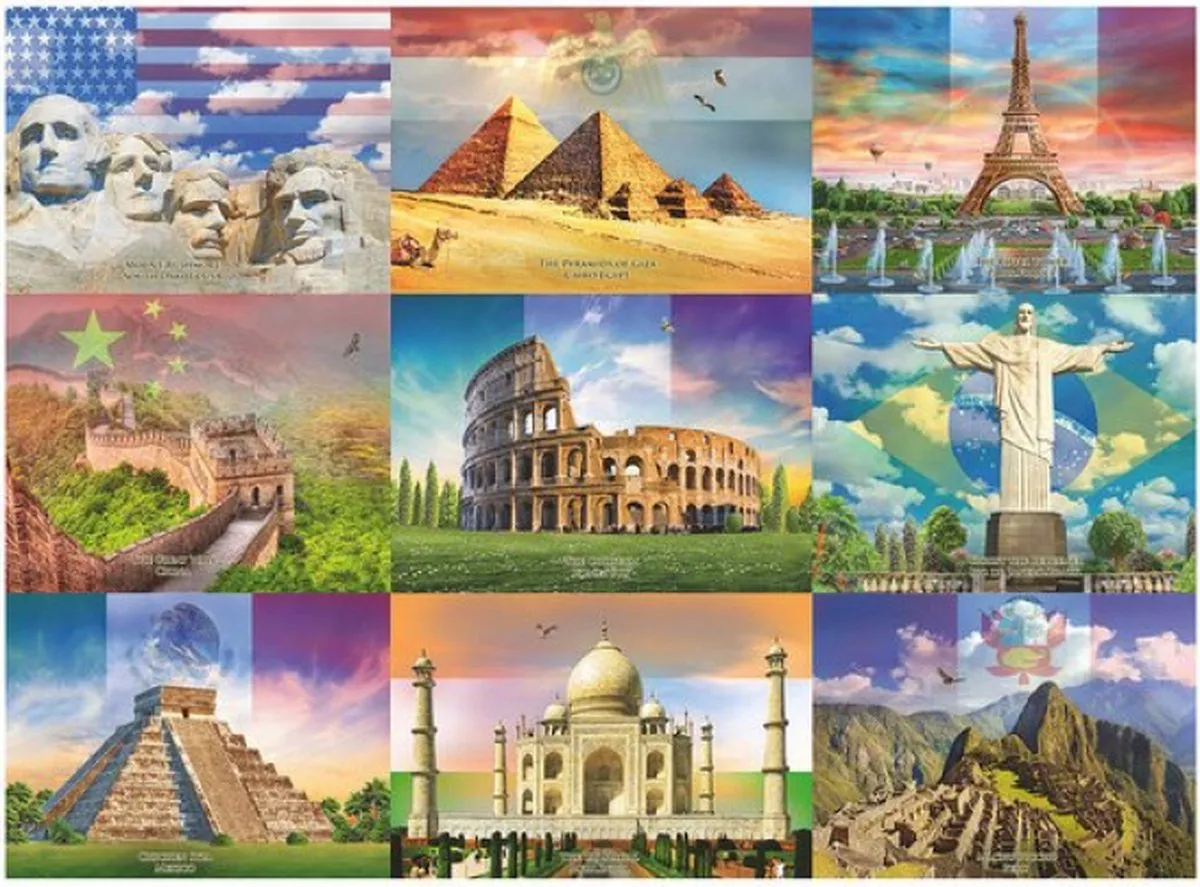 Ravensburger Monuments of the World Puzzel 200 Stuks - Multicolor