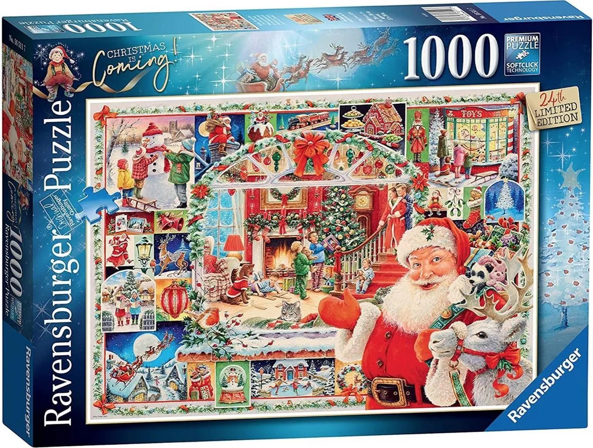 Ravensburger Christmas is Coming! Legpuzzel 1000 Stuks - Multicolor