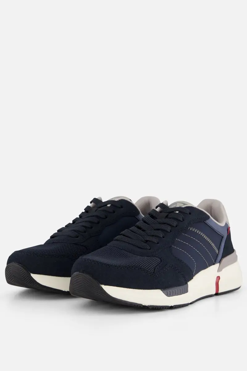 Rieker Evolution Sneakers blauw Leer