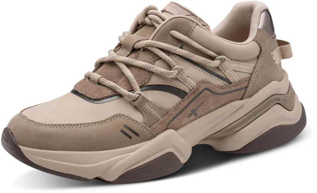 Tamaris damessneaker 1-23801-47-344 lage damesschoenen bruin