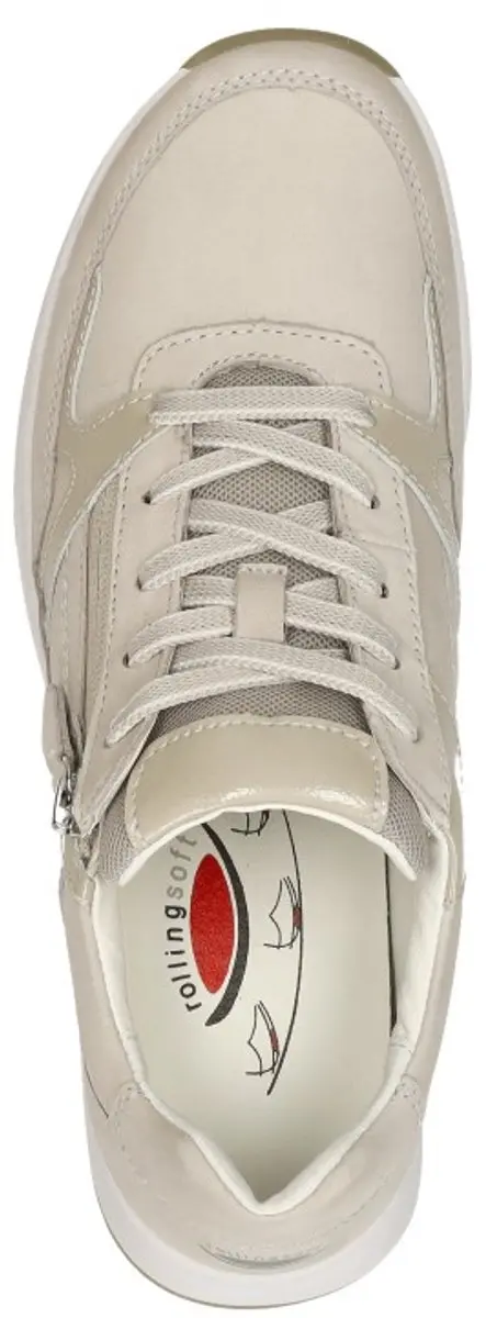 Gabor Rollingsoft Veterschoenen 43 - Beige