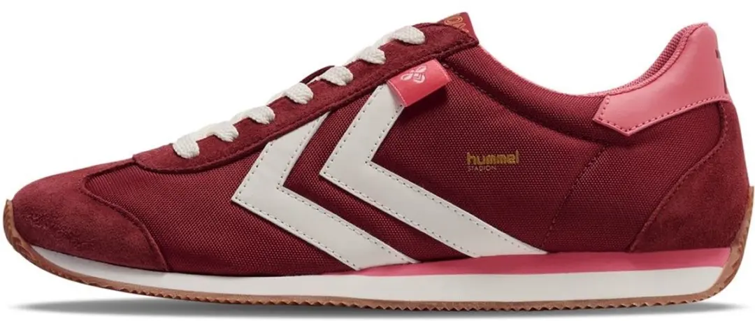 Hummel Damen Sneaker Stadion Nylon 229741 Red Dahlia-37