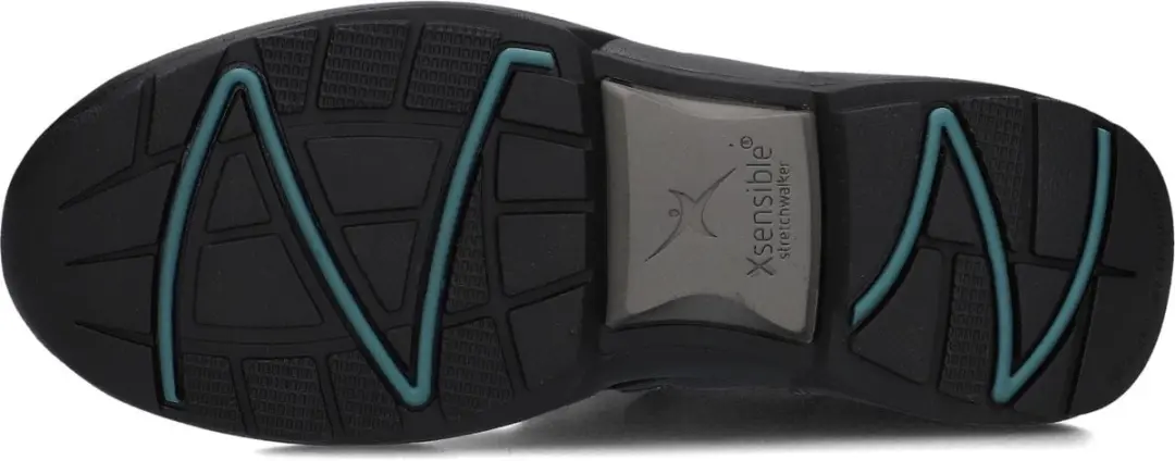 Xsensible Asti Dames Sneakers - Leer - Zwart - Maat 36