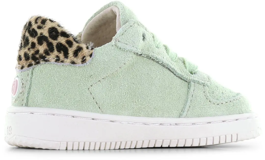 Shoesme Extreme Flex Sneakers - Sage Green Leopard - afbeelding 4 van 6