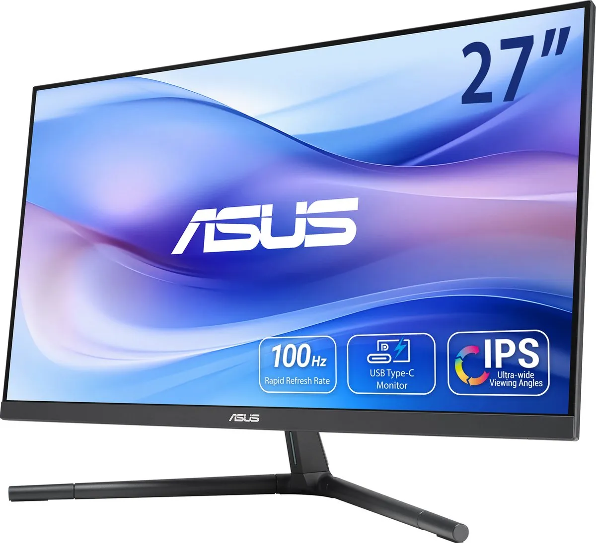 ASUS VU279CFE-B Monitor 27 Inch Full HD IPS 100Hz USB-C