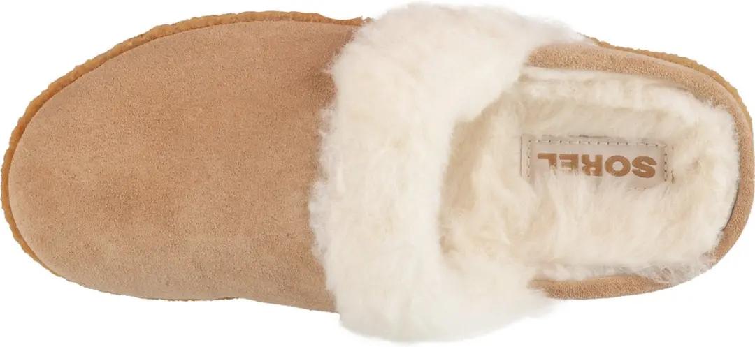 Sorel Nakiska Slide II Pantoffels 37 - Beige - afbeelding 3 van 4