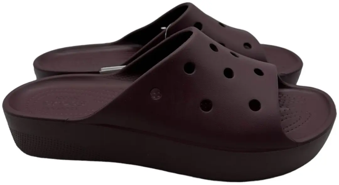 Crocs Classic Platform Slide Dark Cherry Rood Maat 42/43 US W11