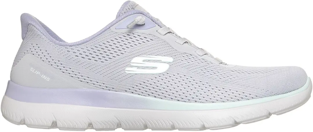 Skechers Dames Slip-Ins Summits Sweet Skies Sneaker 150341 GRY Grijs