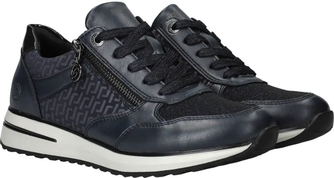 Remonte Dames Sneakers 4781 5 - Maat 37 - Blauw