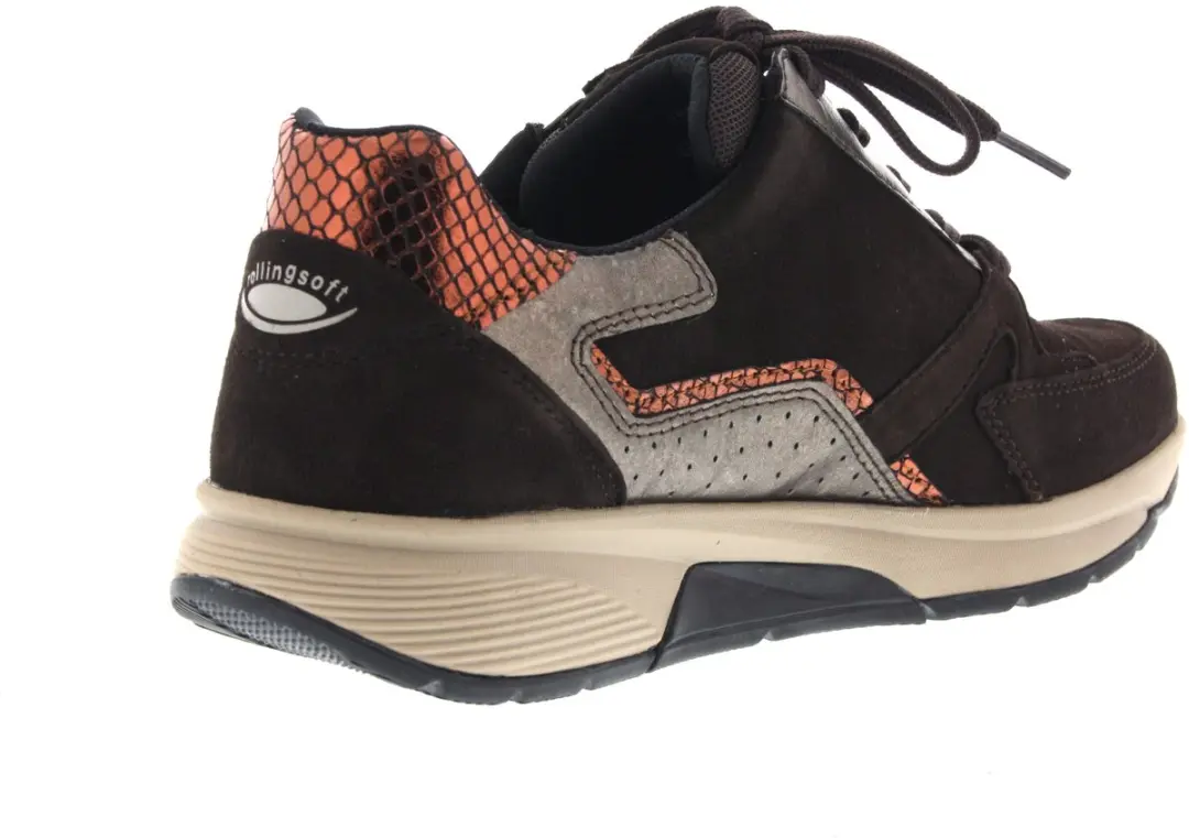 Gabor Rolling Soft Dames Sneakers 0106.01.008 - Donkerbruin
