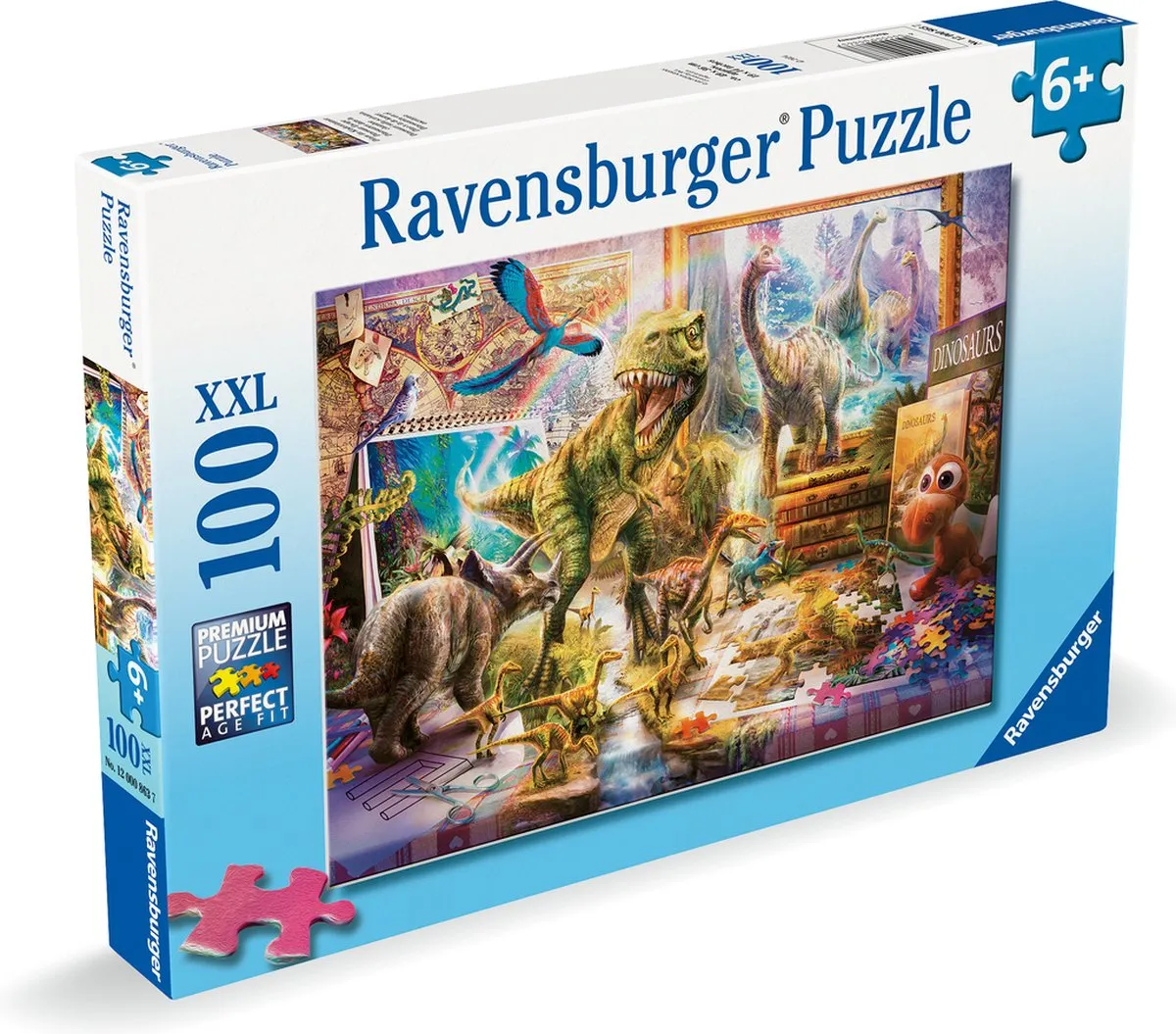 Ravensburger Dino Toys Come to Life Legpuzzel 100 XXL Stuks - Multicolor