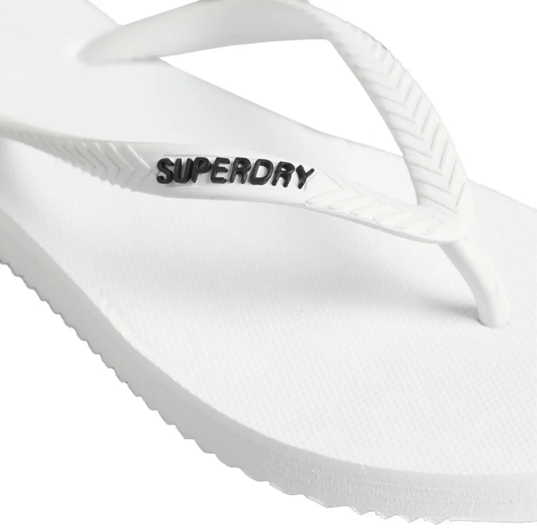 Superdry Vintage Classic Teenslipper Wit - EU 38/39 - afbeelding 2 van 5