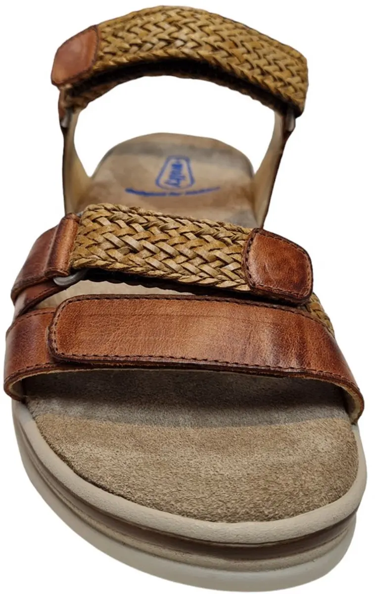 Wolky Acula Sandalen - Cognac 42