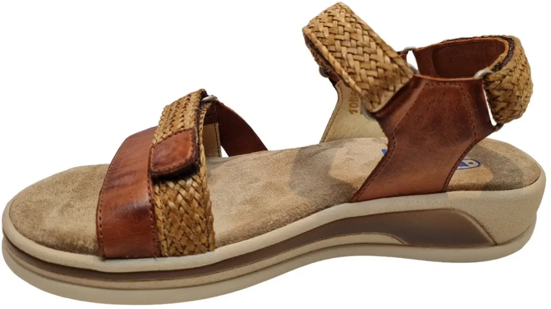 Wolky Acula Sandalen - Cognac 42