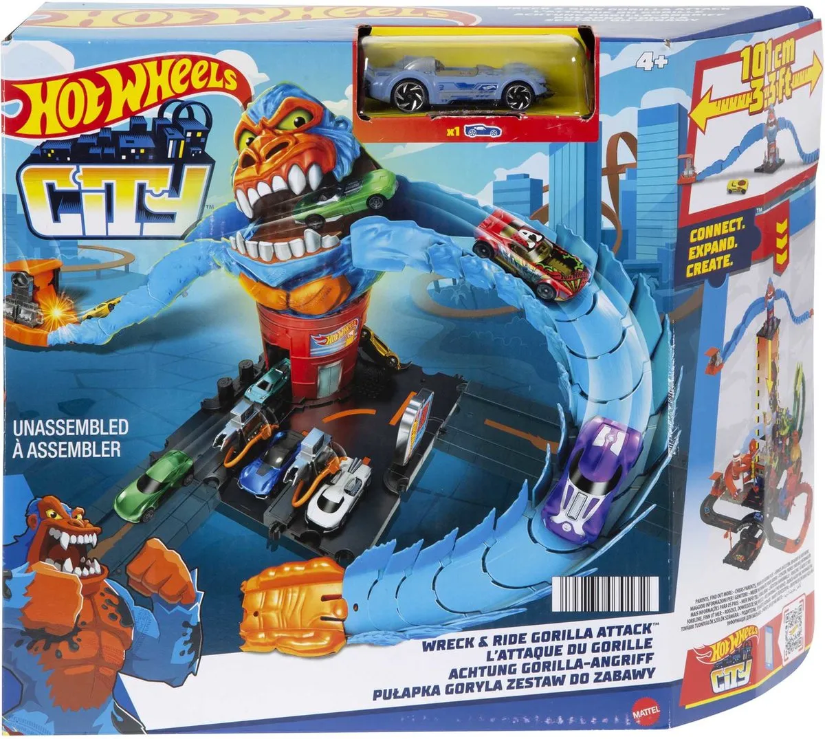 Hot Wheels City Nemesis Assortiment HDR29 - Speelset met auto