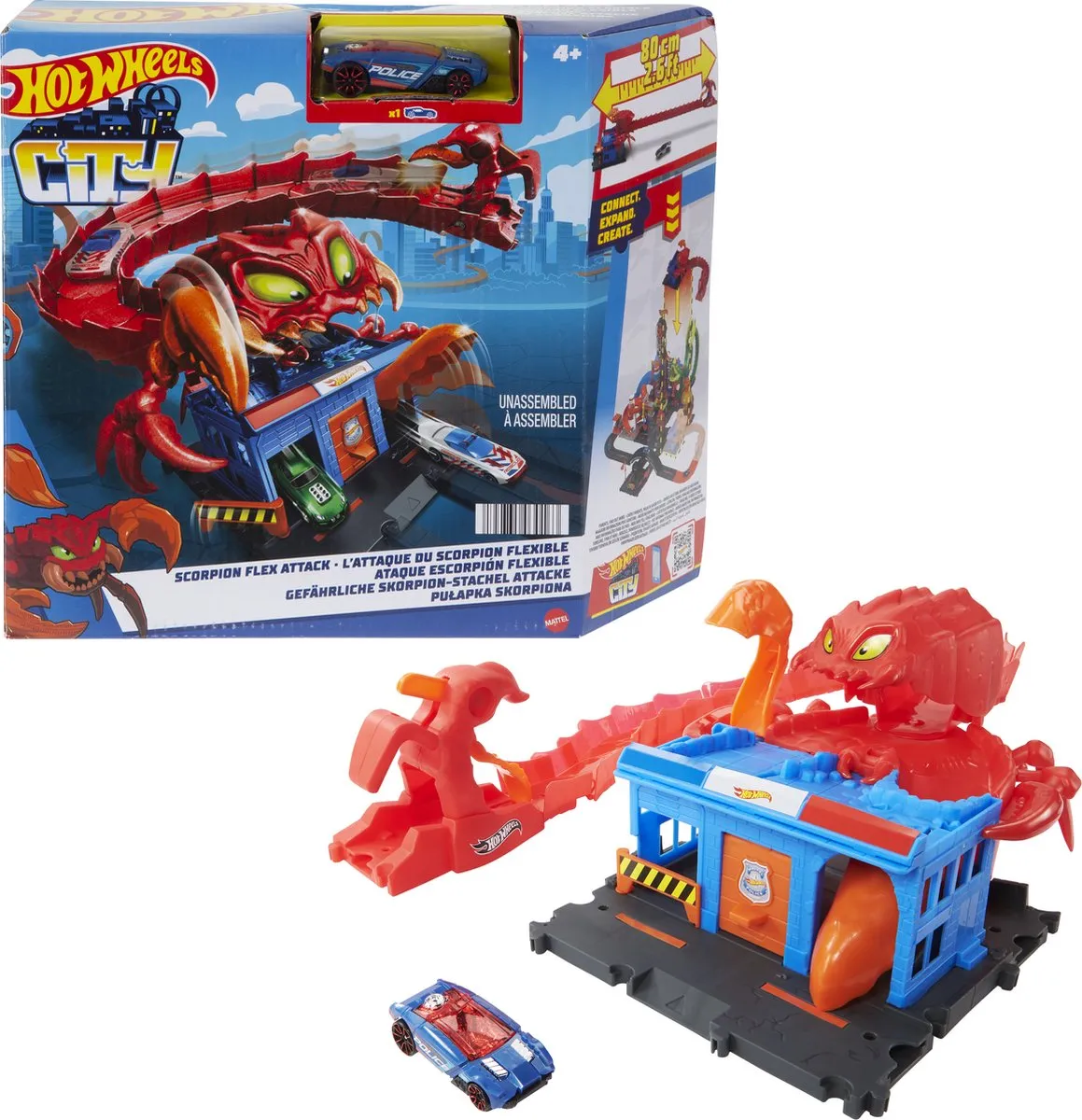 Hot Wheels City Nemesis Assortiment HDR29 - Speelset met auto