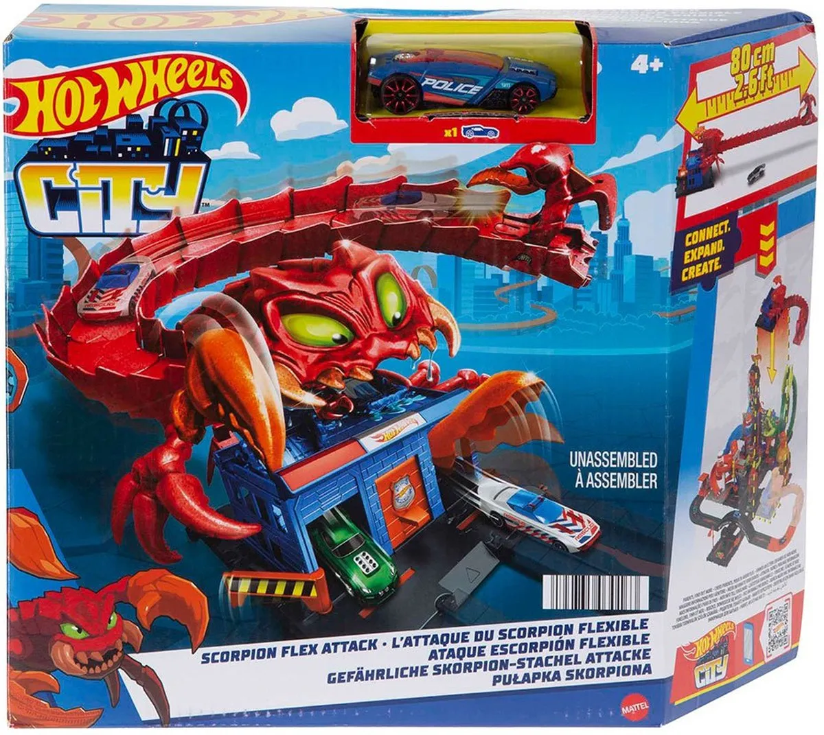 Hot Wheels City Nemesis Assortiment HDR29 - Speelset met auto