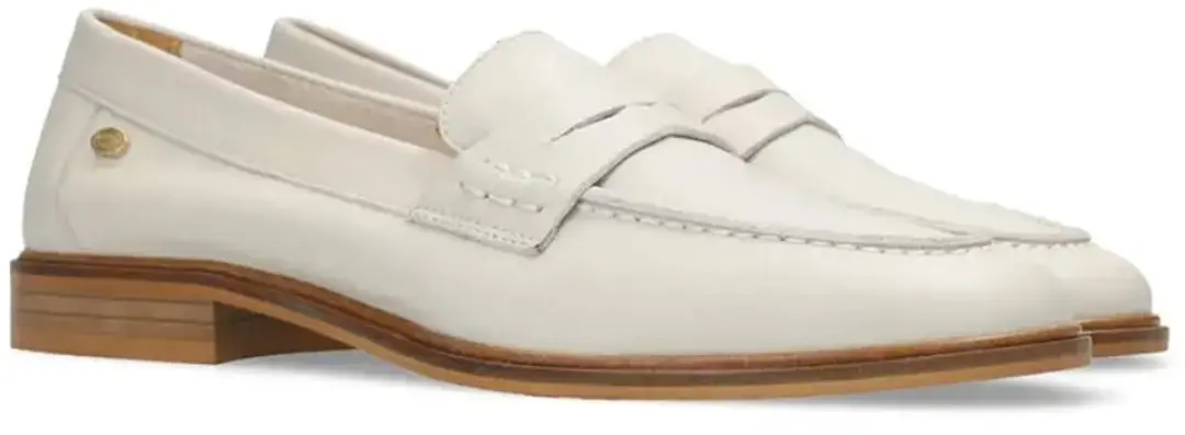 Fred de la Bretonière Bodil Loafer Nappa - gebroken wit