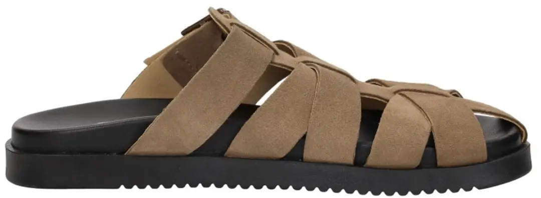 Steve Madden Mamba Dichte Teen - taupe - Maat 37 - afbeelding 2 van 6