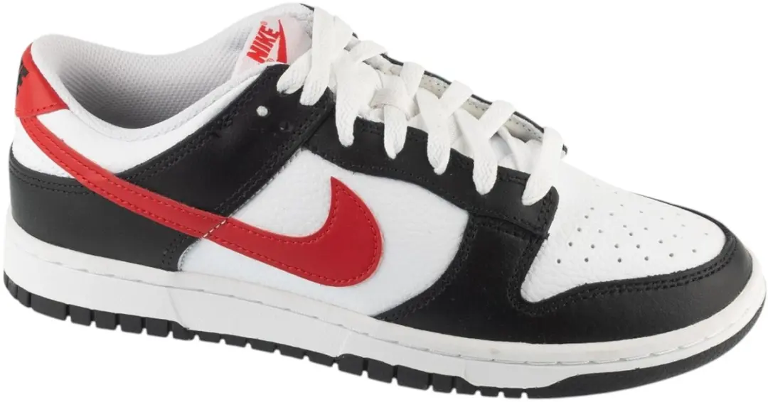 Nike Dunk Low Retro, Mannen, Wit, Sneakers, maat: 40