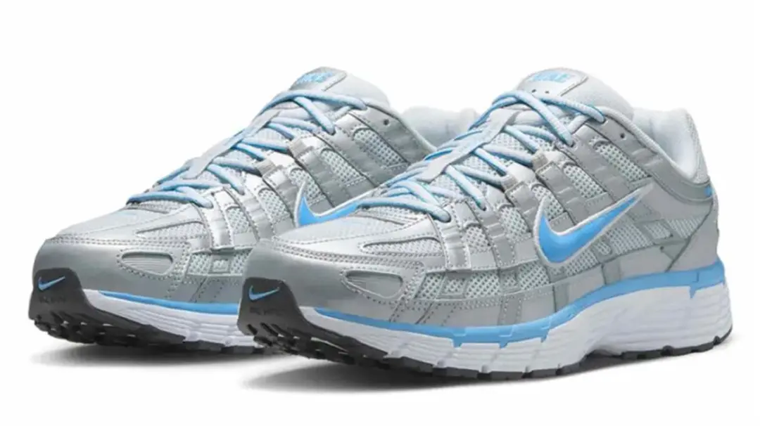 Nike P-6000 Sneakers - Zilver - Maat 35.5 - afbeelding 2 van 6