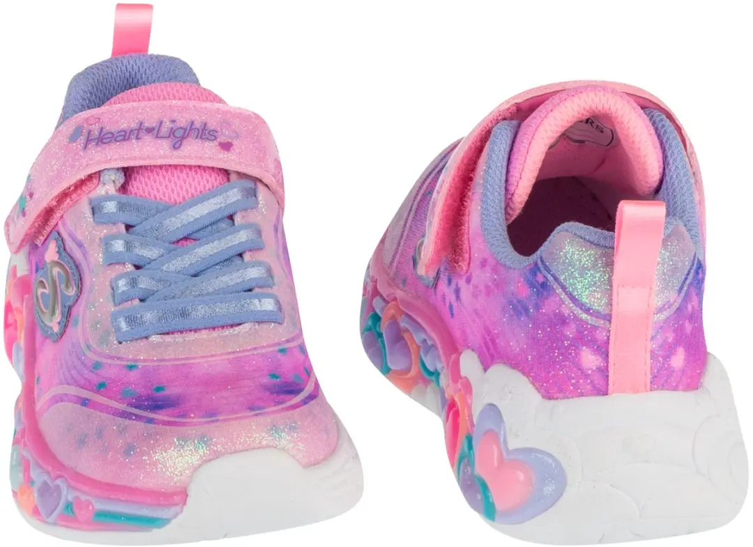 Skechers Eternal Heart Lights Sportschoenen 32 - Roze - afbeelding 5 van 5