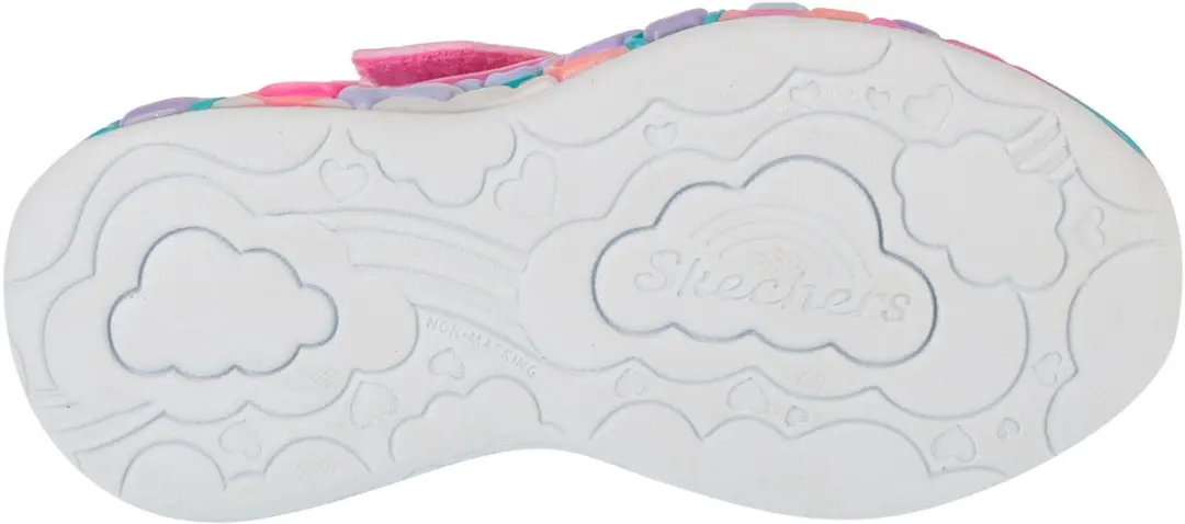 Skechers Eternal Heart Lights Sportschoenen 32 - Roze - afbeelding 4 van 5